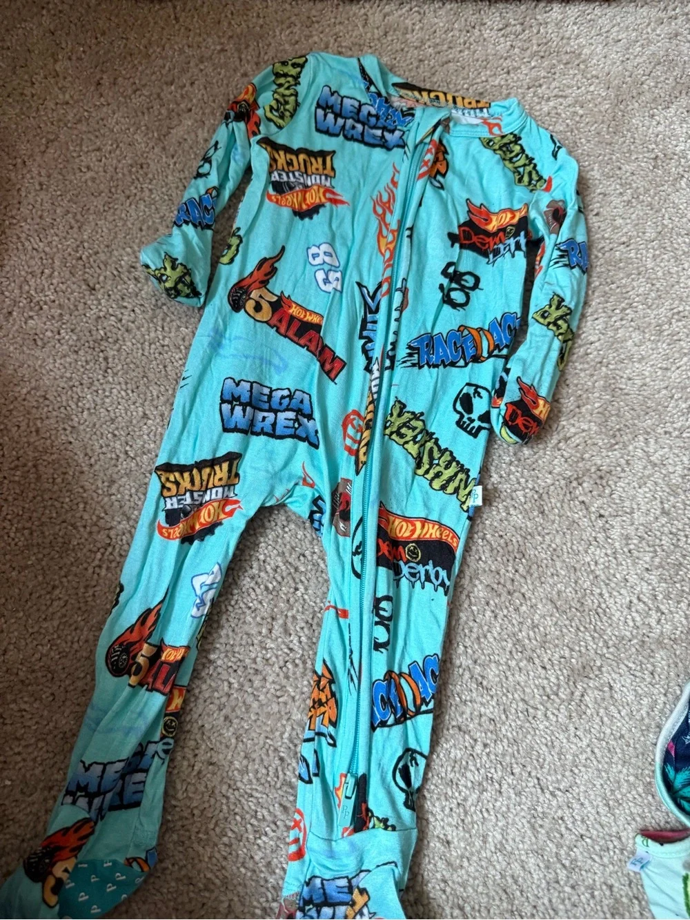 Posh Peanut Hot Wheels Footie